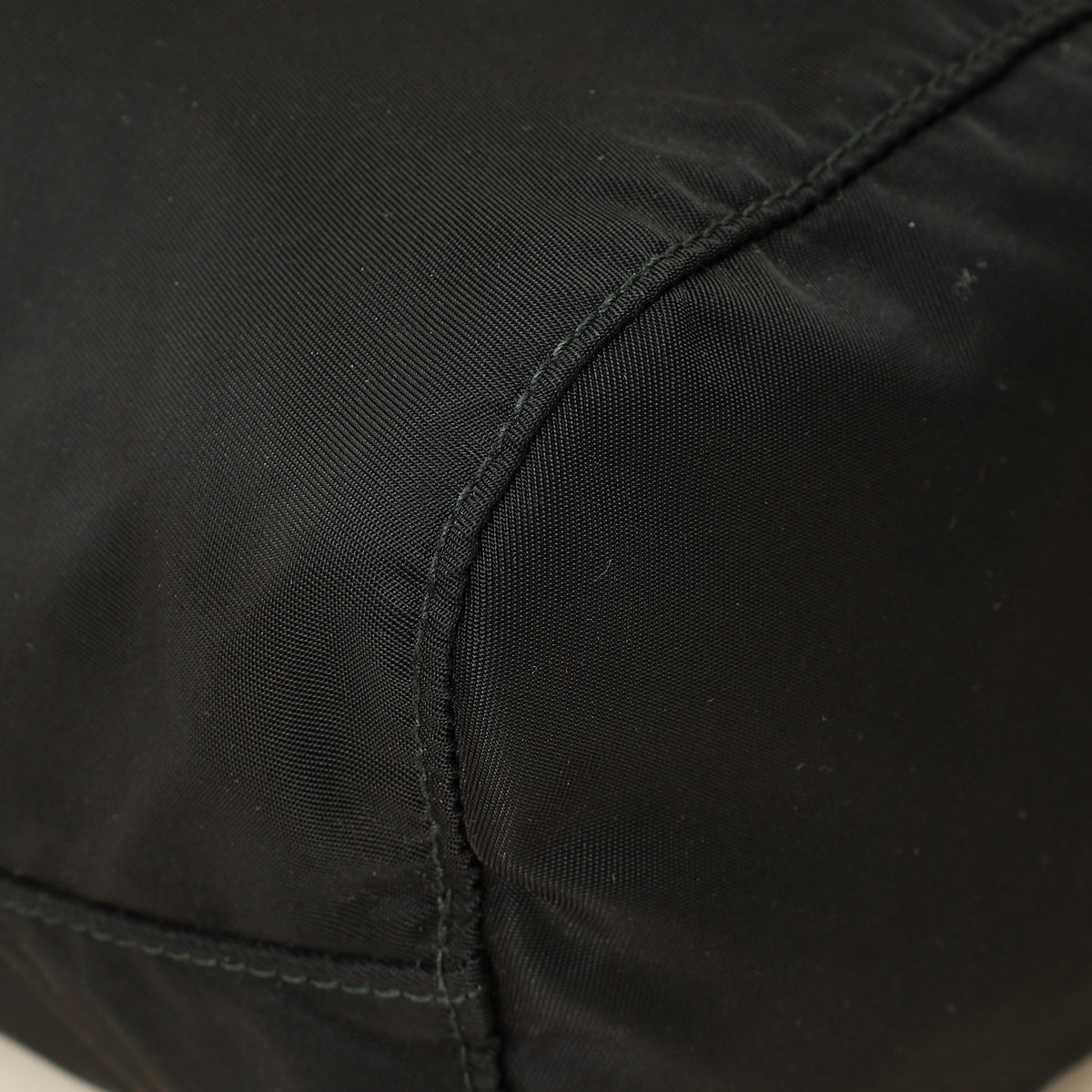 Prada Black Logo Nylon Drawstring Pouch-Prada-THE CLOSET