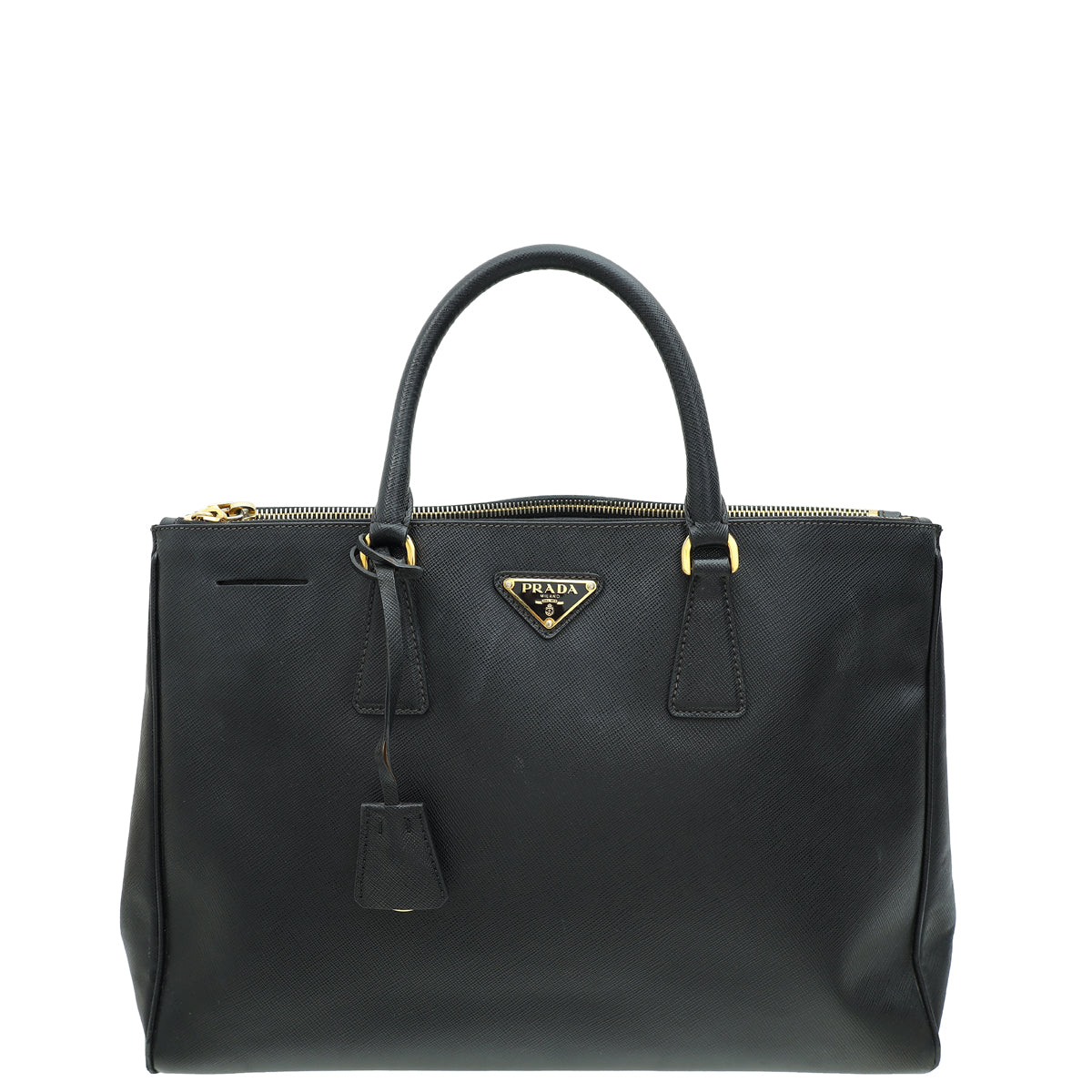 Prada Black Lux Galleria XL Tote Bag-Prada-THE CLOSET