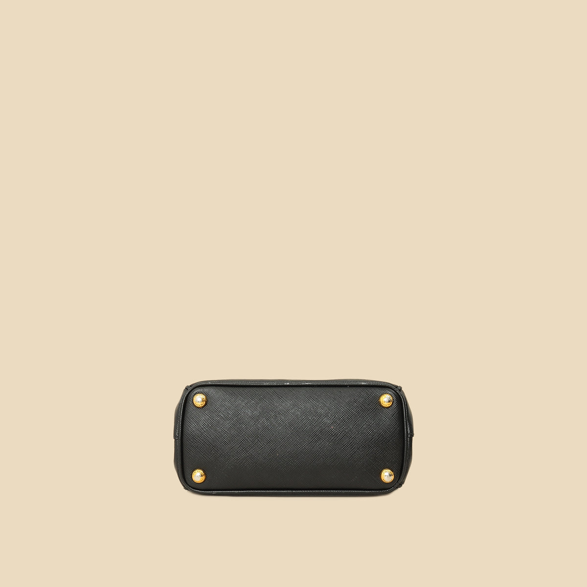 Prada Black Lux Micro Galleria Bag-Prada-THE CLOSET