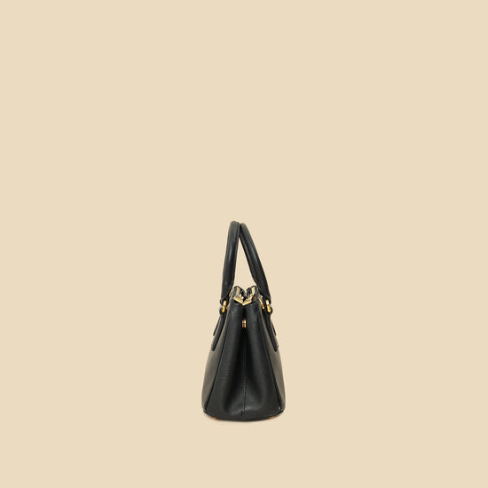 Prada Black Lux Micro Galleria Bag-Prada-THE CLOSET