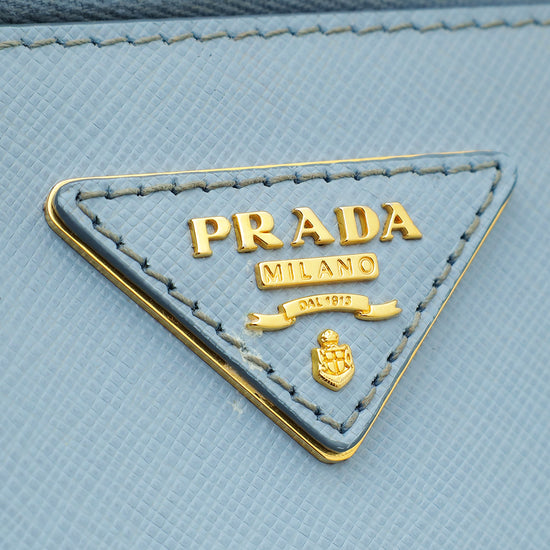 Prada Blue Lux Promenade Small Bag