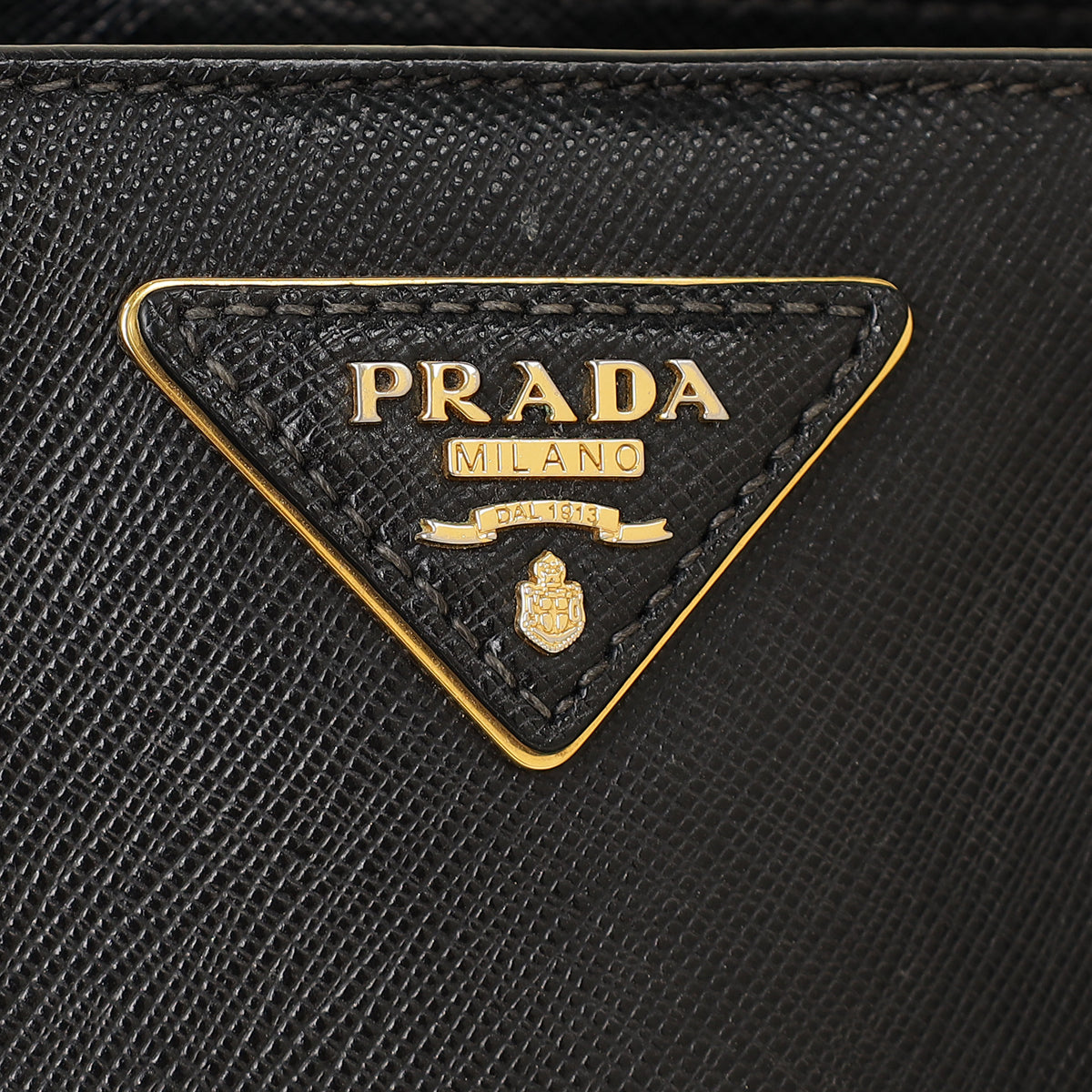 Prada Black Lux Gardener's Small Tote Bag-Prada-THE CLOSET