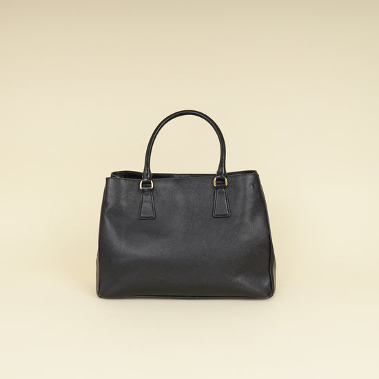 Prada Black Lux Gardener's Small Tote Bag-Prada-THE CLOSET