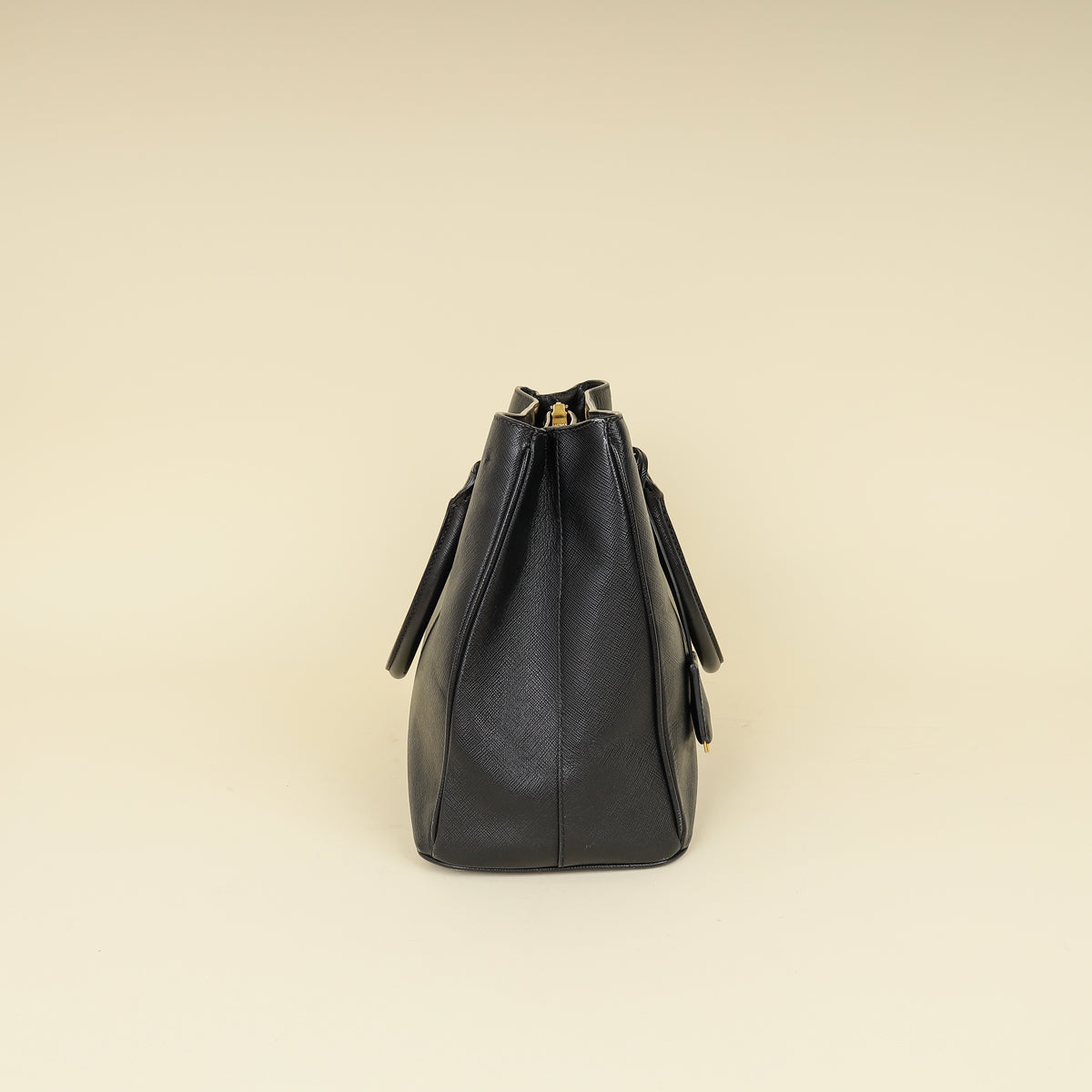 Prada Black Lux Gardener's Small Tote Bag-Prada-THE CLOSET