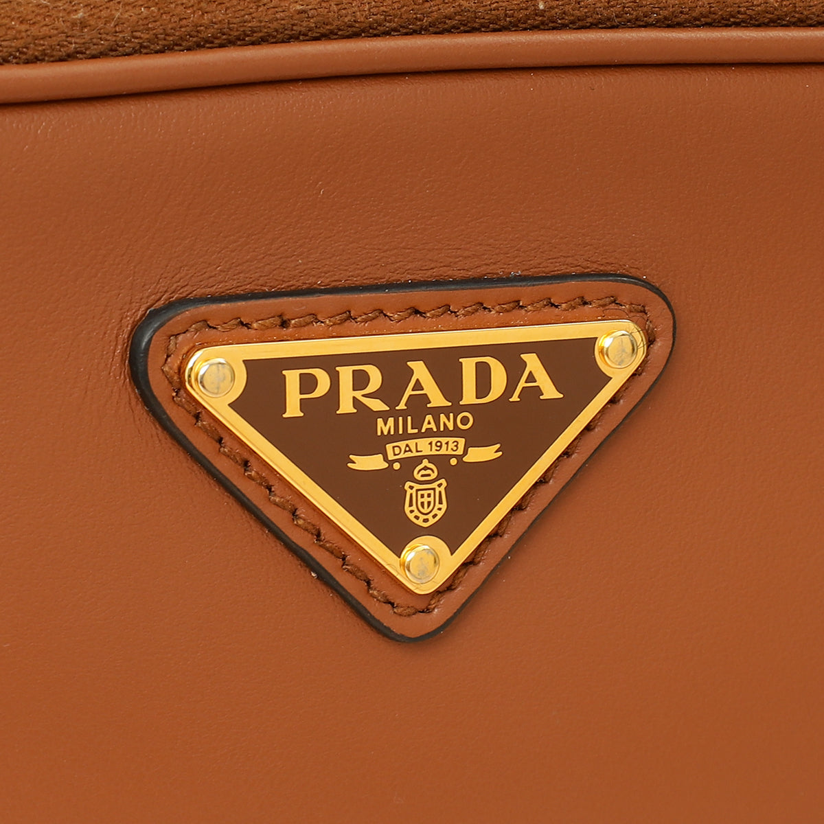 Prada Cognac Odette Mini Bag-Prada-THE CLOSET