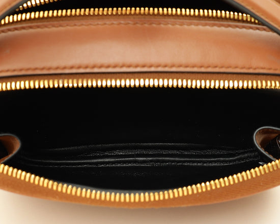 Prada Cognac Odette Mini Bag-Prada-THE CLOSET