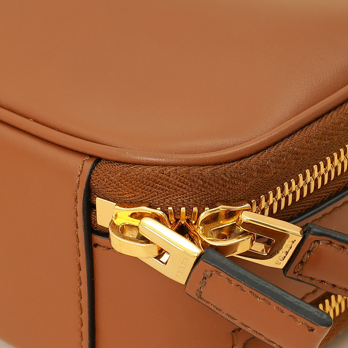 Prada Cognac Odette Mini Bag-Prada-THE CLOSET