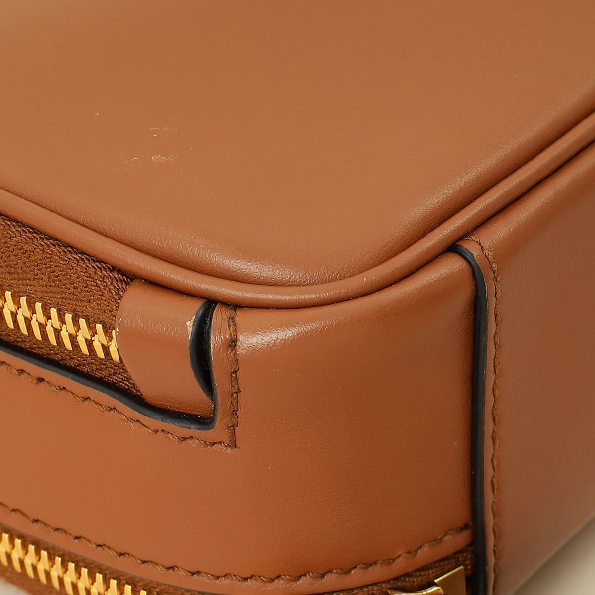 Prada Cognac Odette Mini Bag-Prada-THE CLOSET