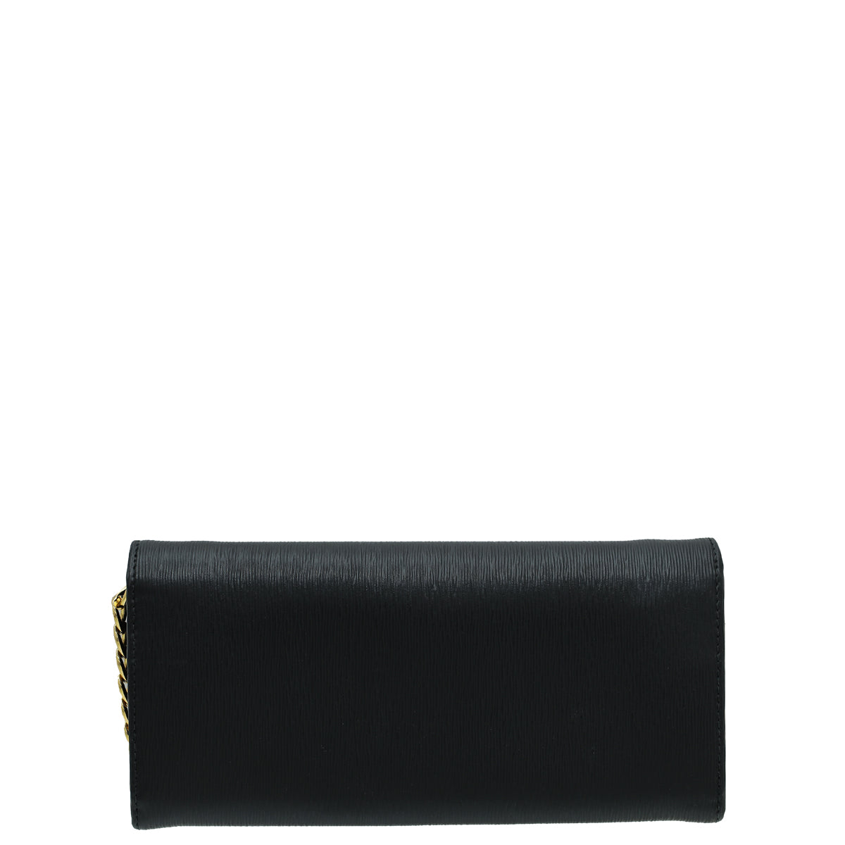 Prada Black Vitello Move Leather Wallet on Chain-Prada-THE CLOSET