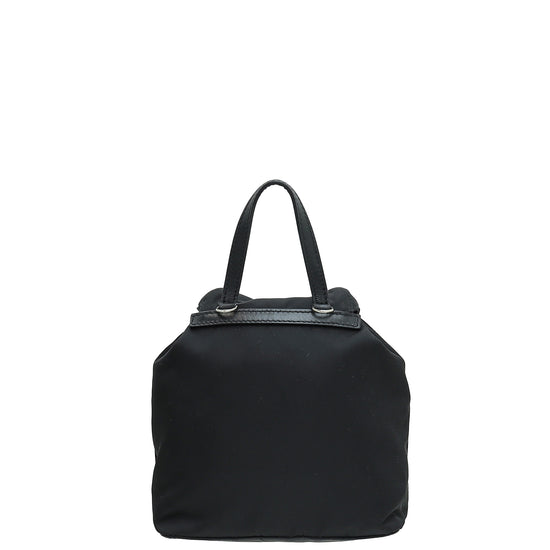 Prada Black Re-Nylon Mini Backpack Bag
