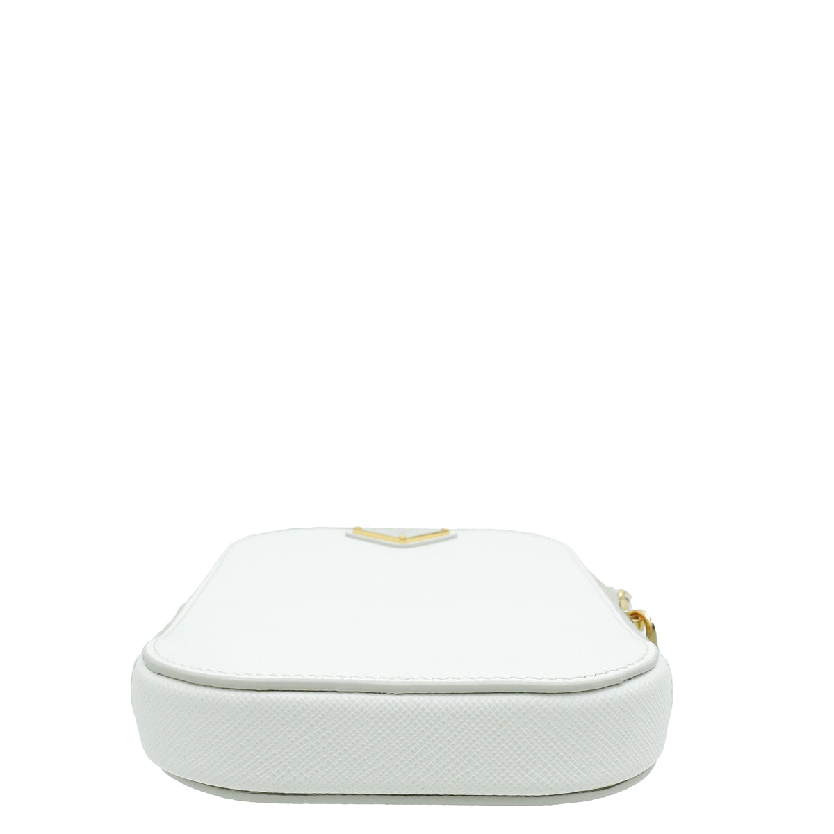 Prada White Lux Phone Mini Bag