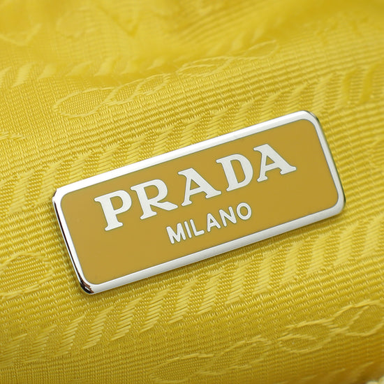 Prada Yellow Re-Nylon Re-Edition 2000 Mini Bag