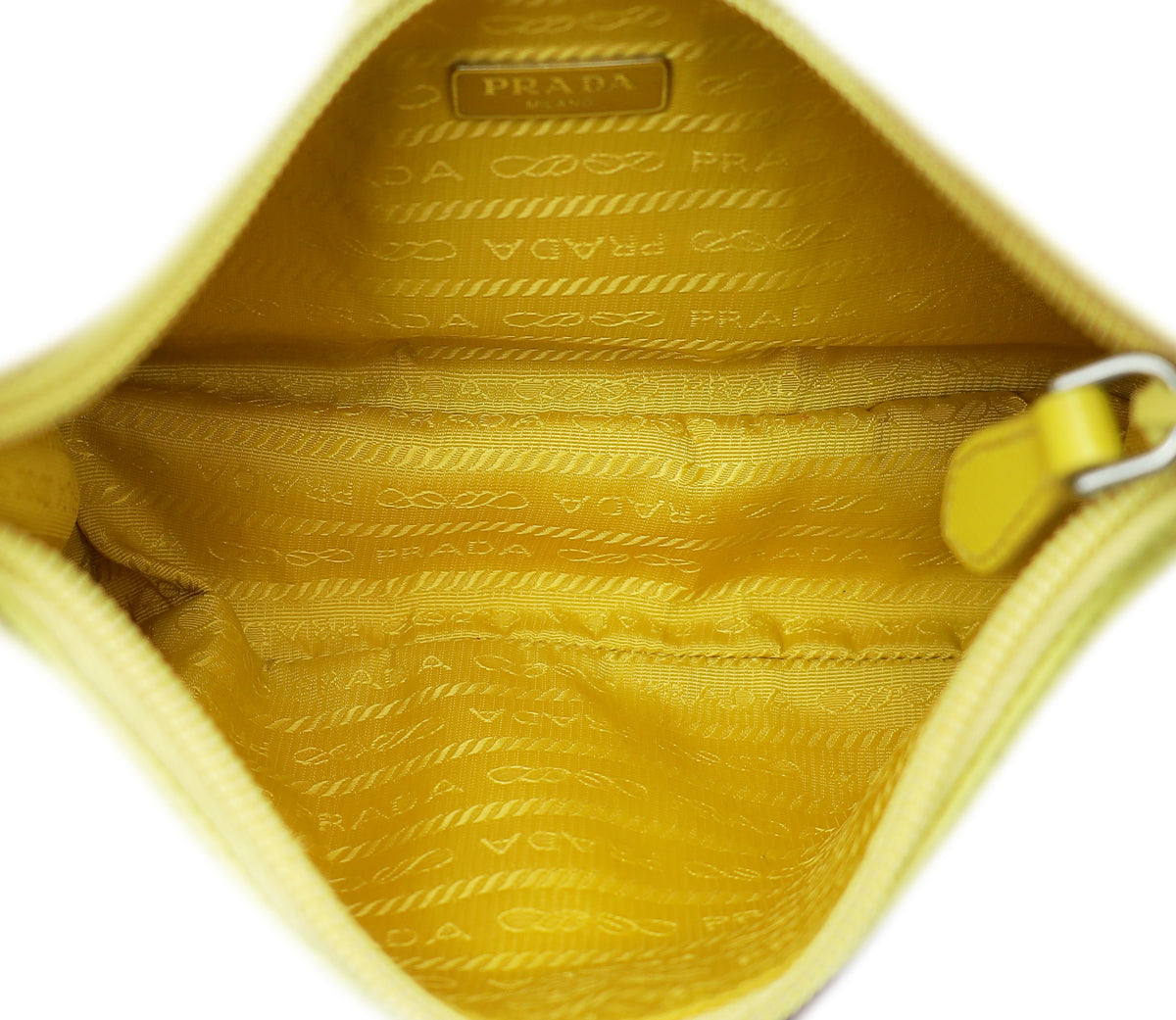 Prada Yellow Re-Nylon Re-Edition 2000 Mini Bag