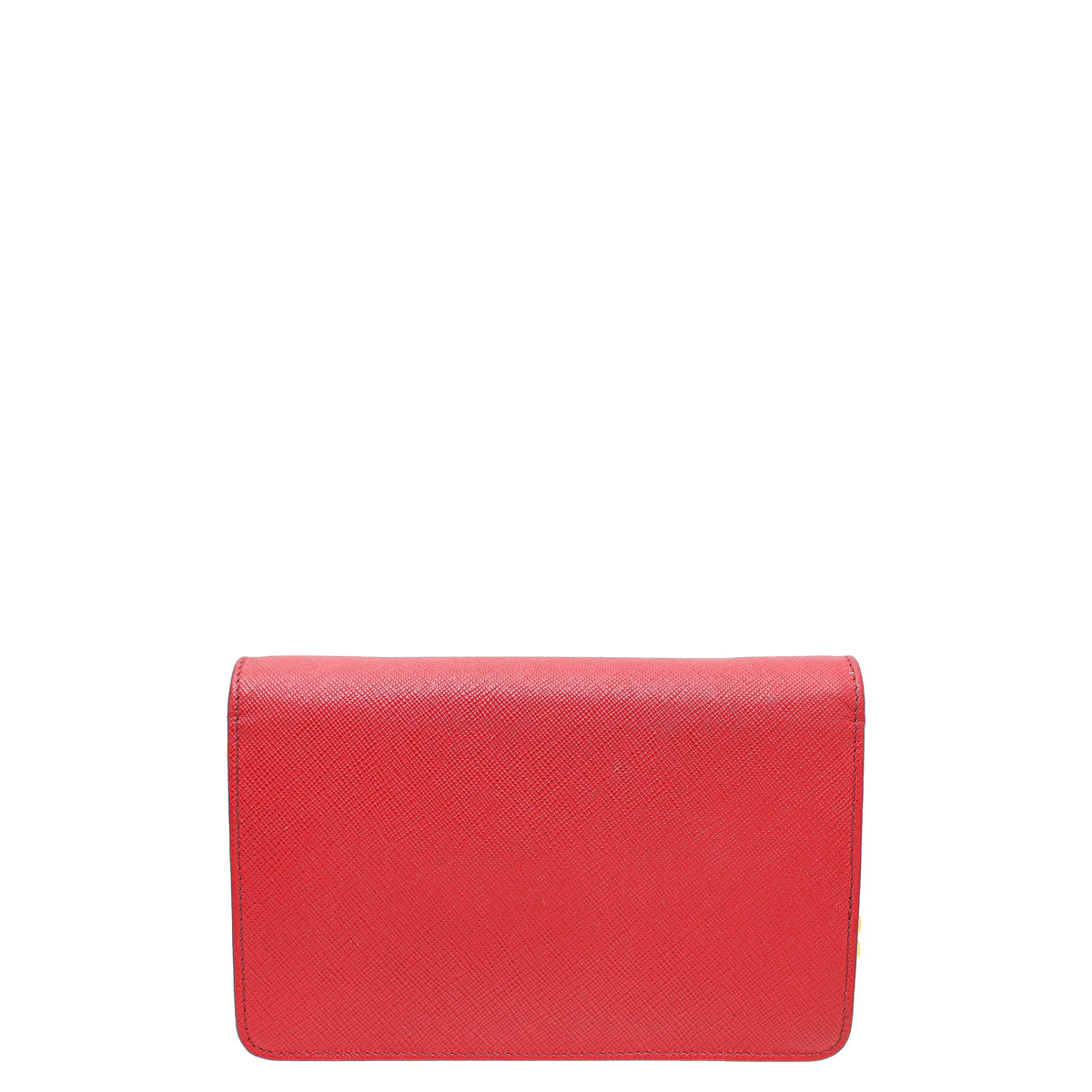 Prada Red Lux Wallet On Chain-Prada-THE CLOSET