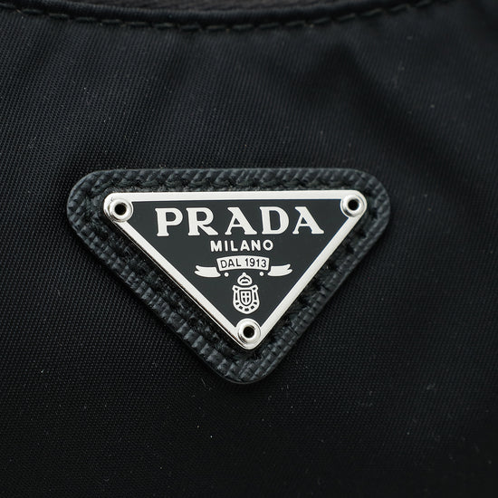 Prada Black Re-Edition 2005 Re-Nylon Mini Bag