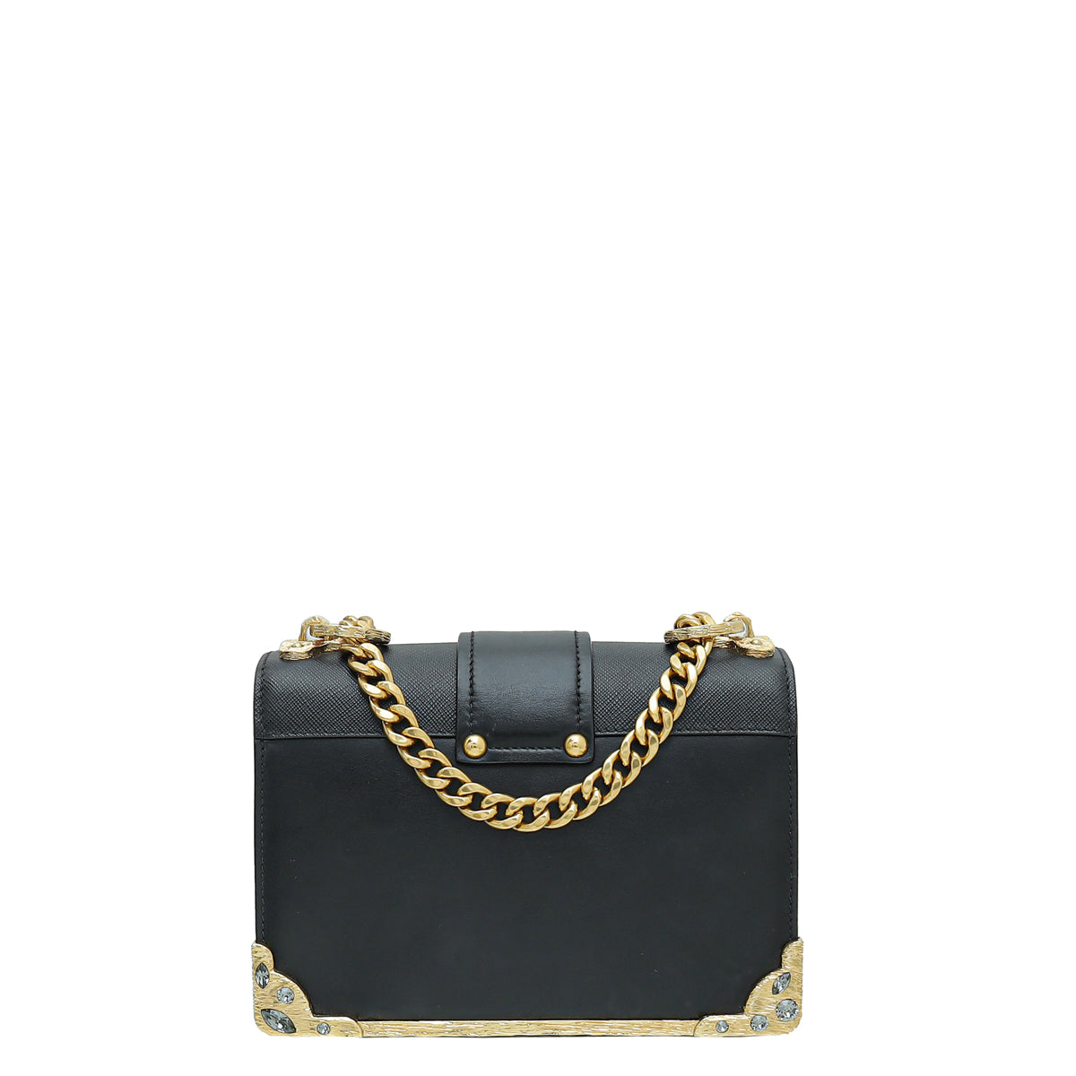 Prada Black Cahier Shoulder Bag-Prada-THE CLOSET