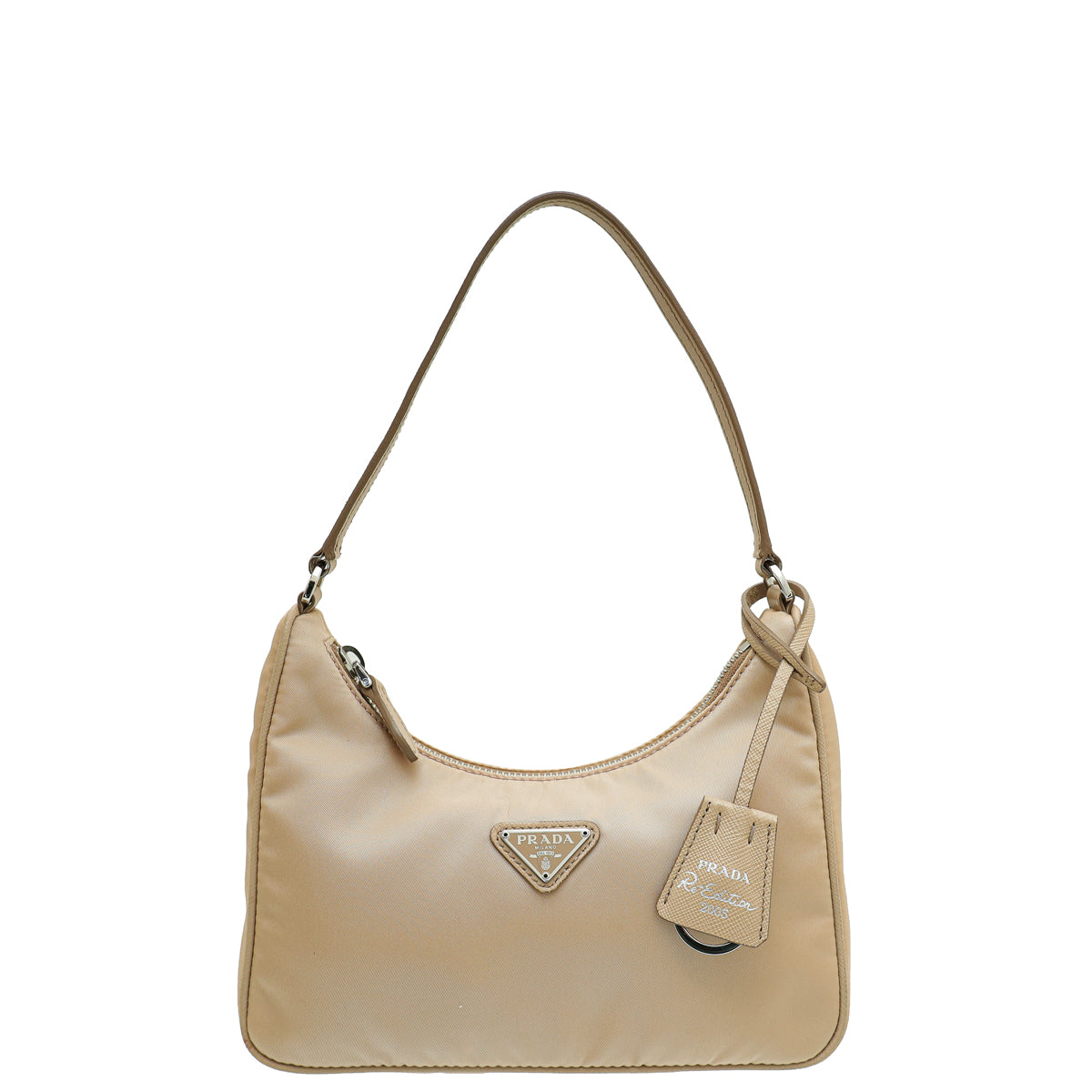 Prada Beige Re-Nylon Re-Edition 2005 Mini Bag-Prada-THE CLOSET
