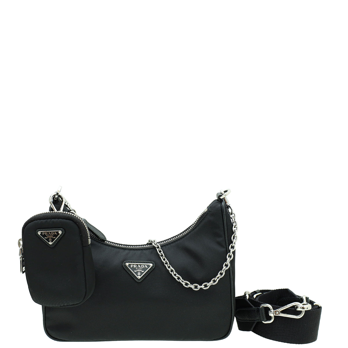 Prada Black Re-Nylon 2005 Re-Edition Bag-Prada-THE CLOSET