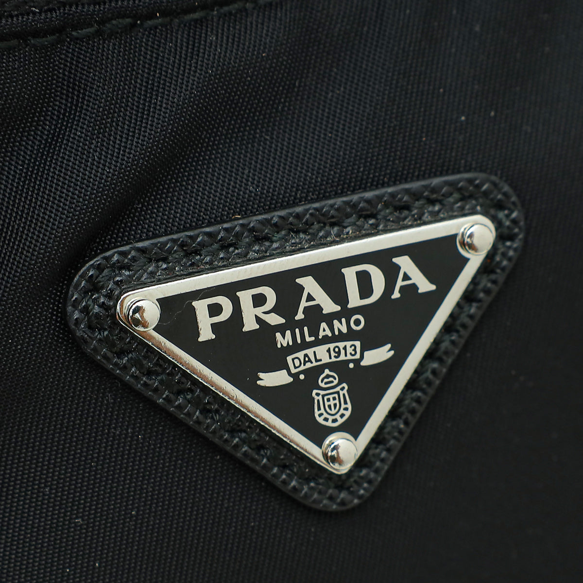 Prada Black Re-Nylon 2005 Re-Edition Bag