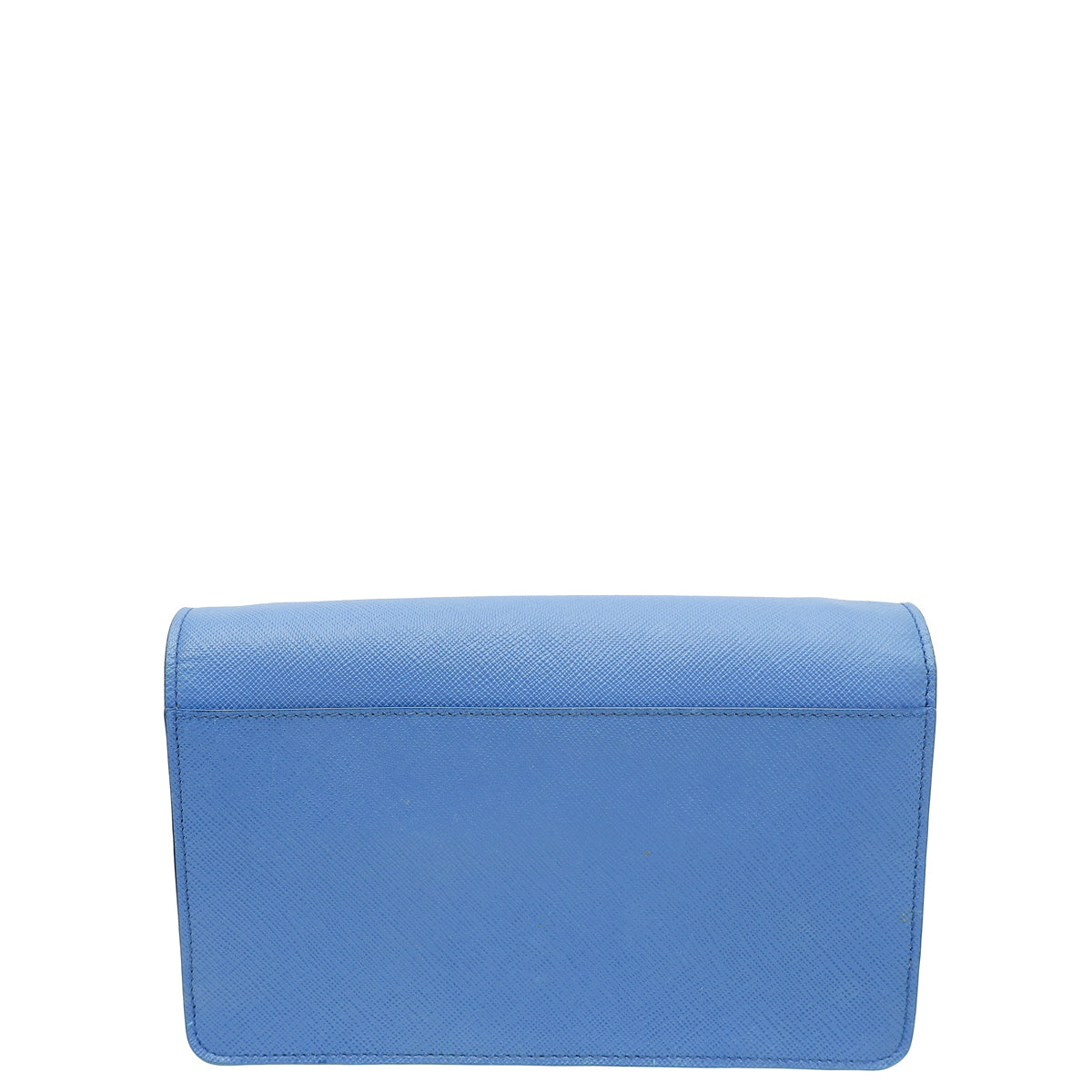 Prada Blue Lux Wallet on Strap-Prada-THE CLOSET