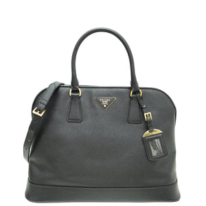 Brada Black Lux Open Promenade حقيبة متوسطة