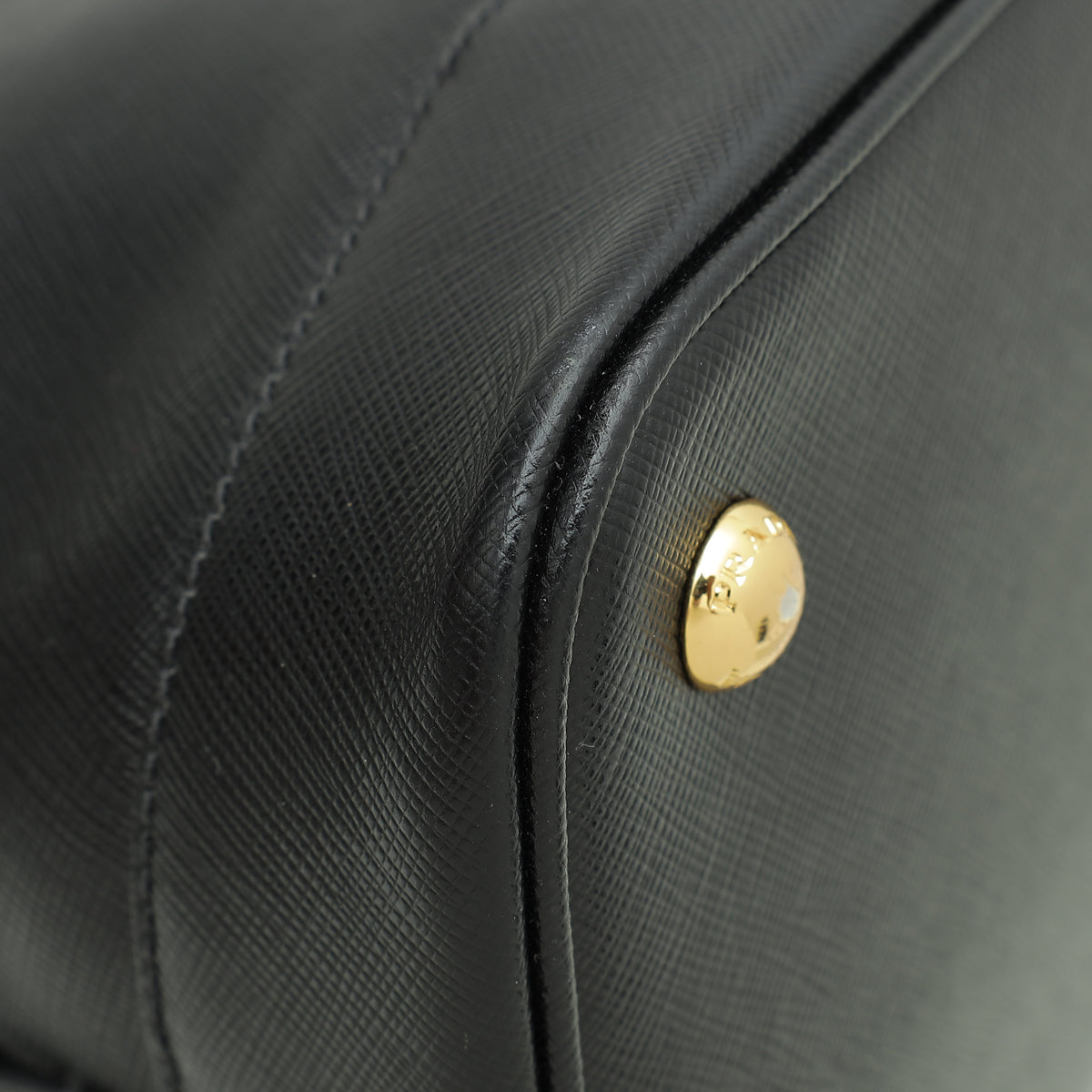 Prada Black Lux Open Promenade Tote Medium Bag – The Closet