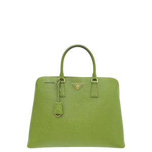 Brada Apple Green Lux Promenade حقيبة كبيرة