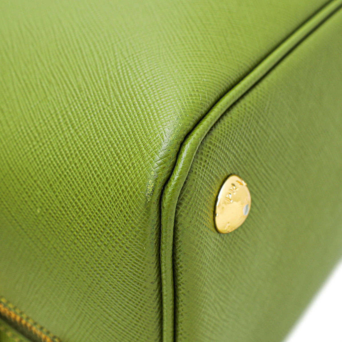 Prada Apple Green Lux Promenade Tote Large Bag