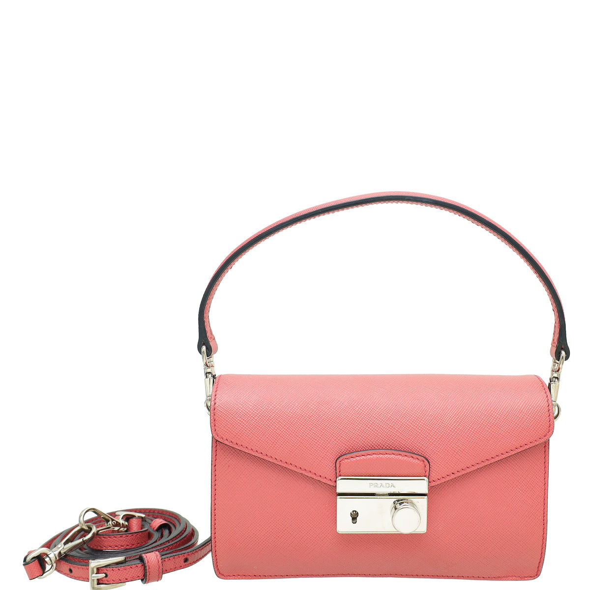 Prada Old Rose Mini Sound Crossbody Bag-Prada-THE CLOSET