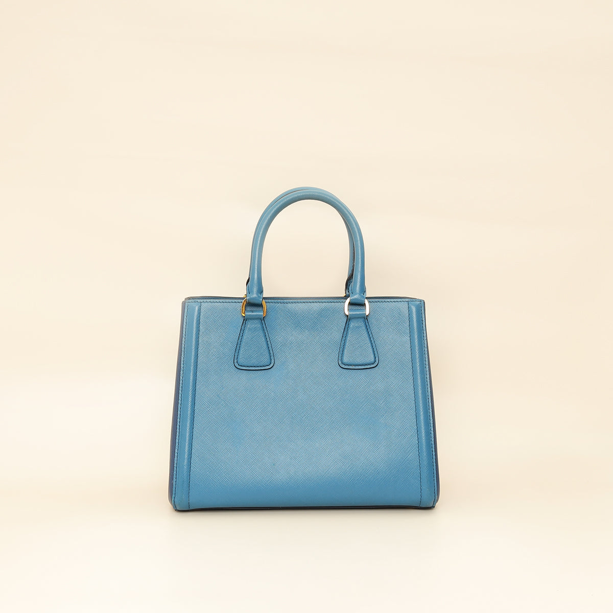 Prada Bicolor Lux Tote Medium Bag-Prada-THE CLOSET