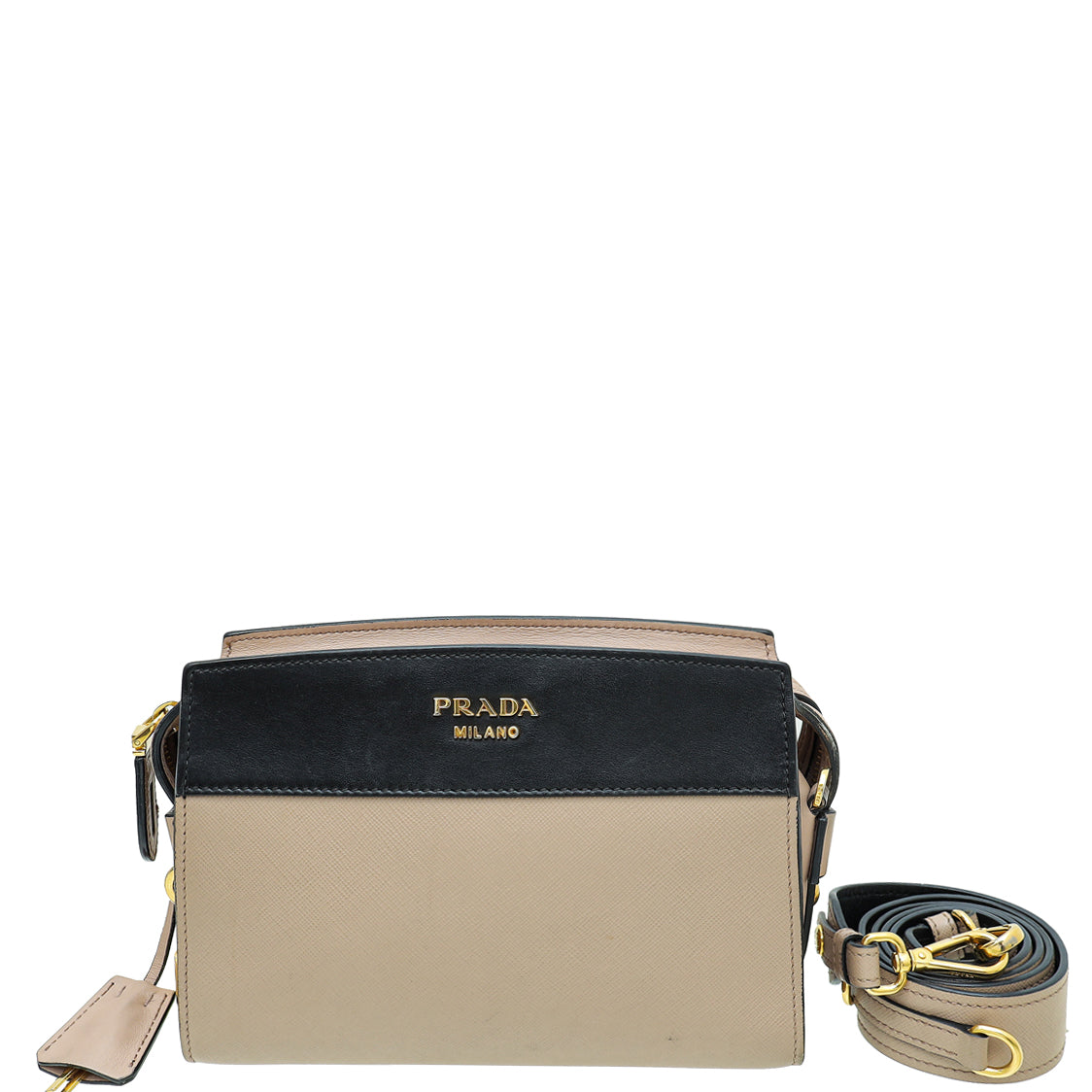 Prada Bicolor Esplanade Crossbody Bag-Prada-THE CLOSET