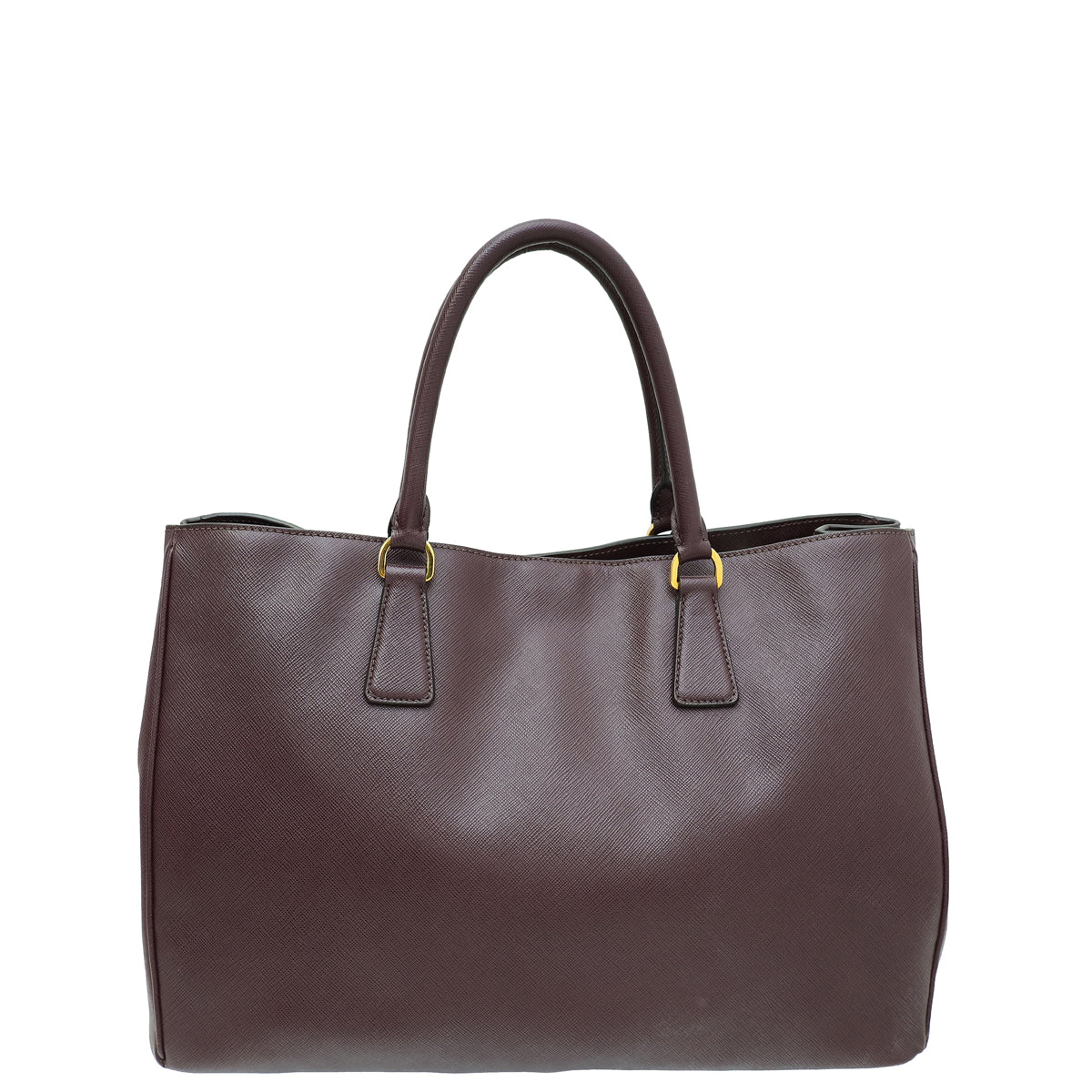 Prada Burgundy Lux Gardener's Tote Large Bag-Prada-THE CLOSET