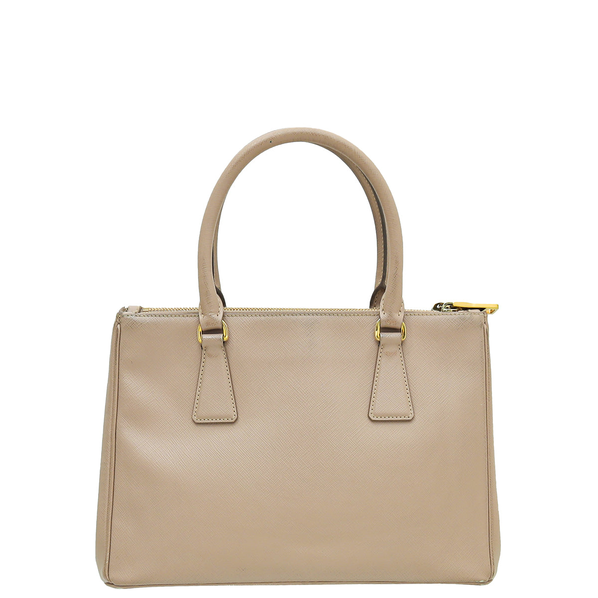 Prada Beige Lux Galleria Medium Tote Bag-Prada-THE CLOSET