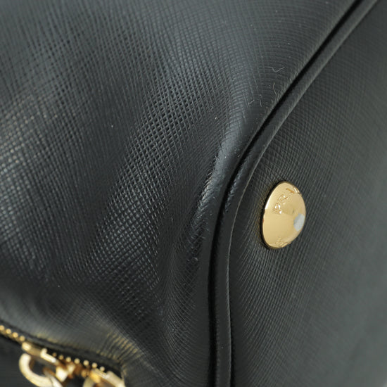 Prada Black Lux Promenade Large Bag – The Closet