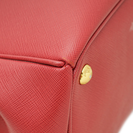 Prada Red Lux Parabole Large Bag
