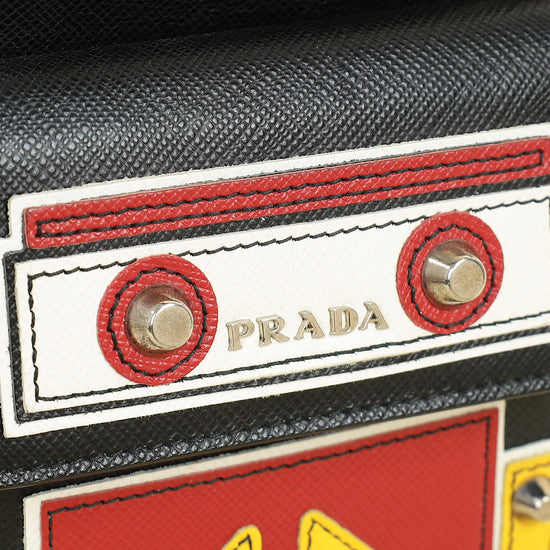 Prada Black Robot Phone Case Bag