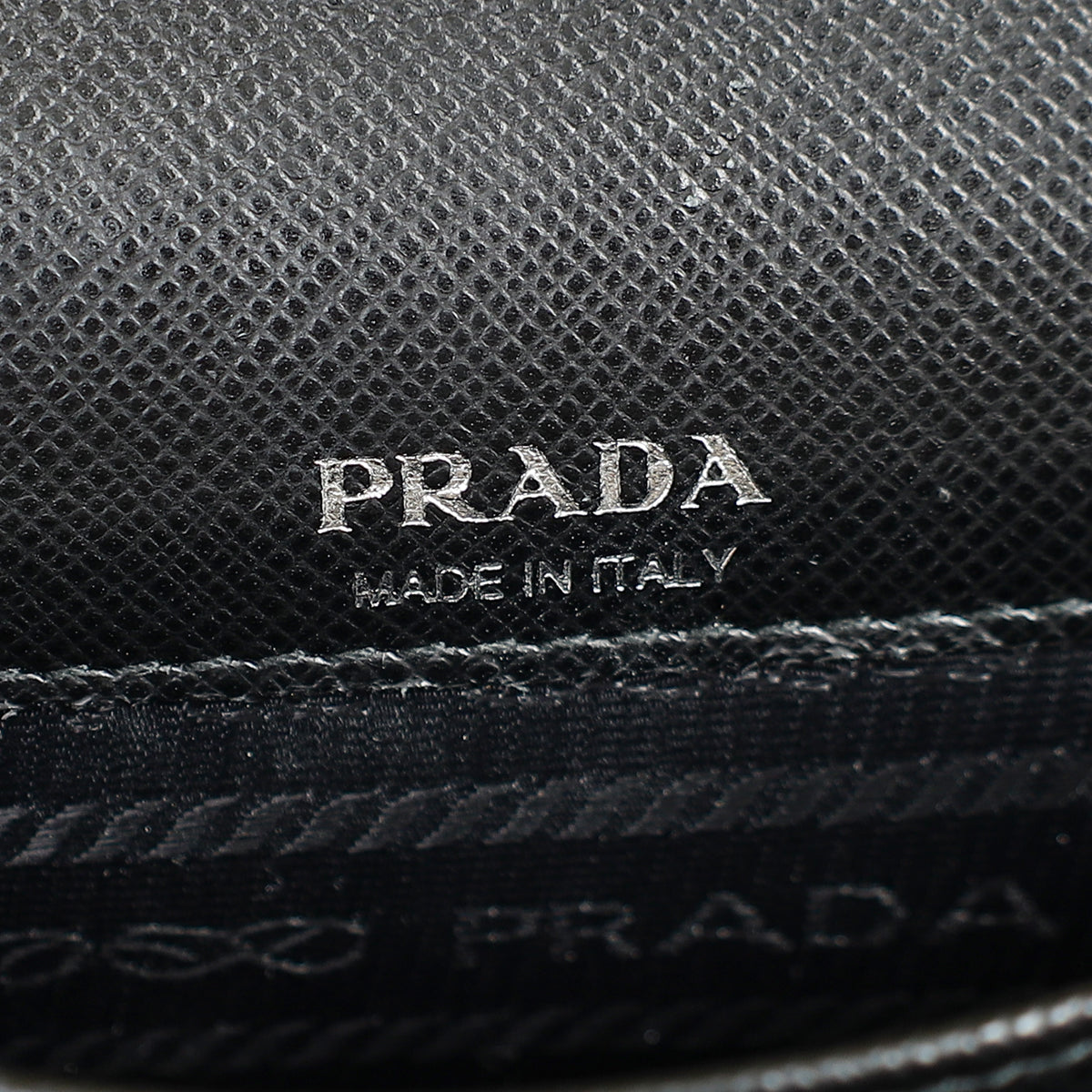 Prada Black Robot Phone Case Bag