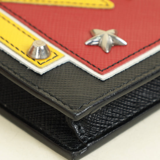 Prada Black Robot Phone Case Bag