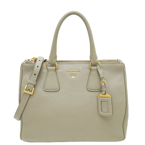 حقيبة برادا بوميس فيتيلو داينو كبيرة بسحاب مزدوج 