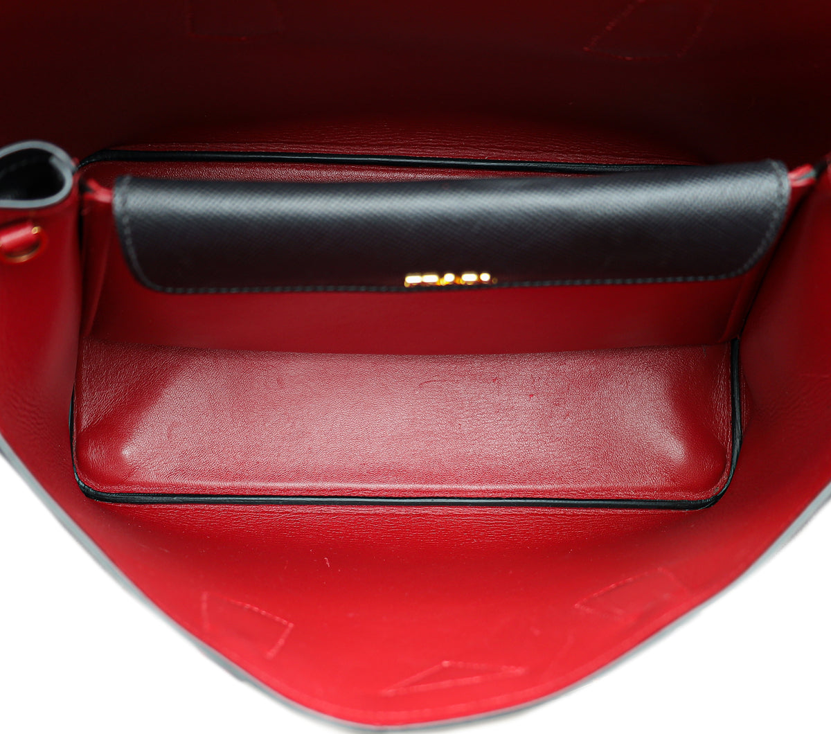 Prada Black Cuir Double Handle Large Bag