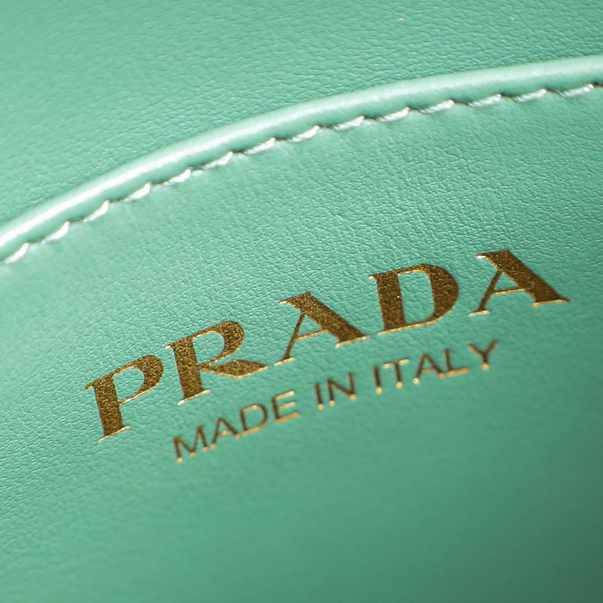 Prada Mint Green Mini Symbole Tote Bag