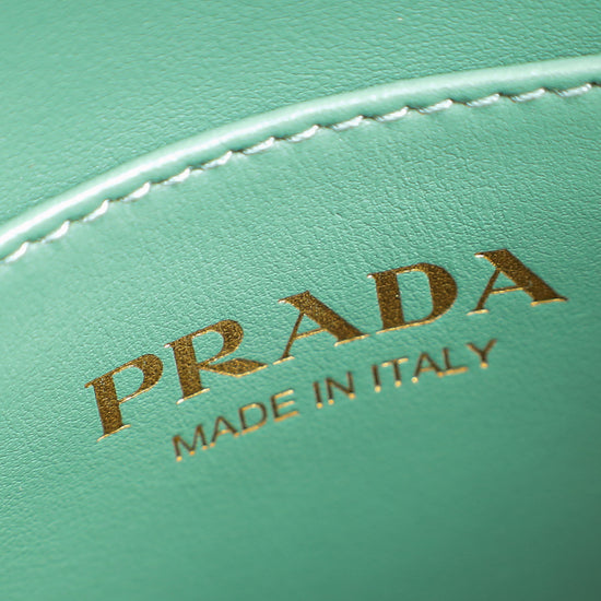 Prada Mint Green Mini Symbole Tote Bag