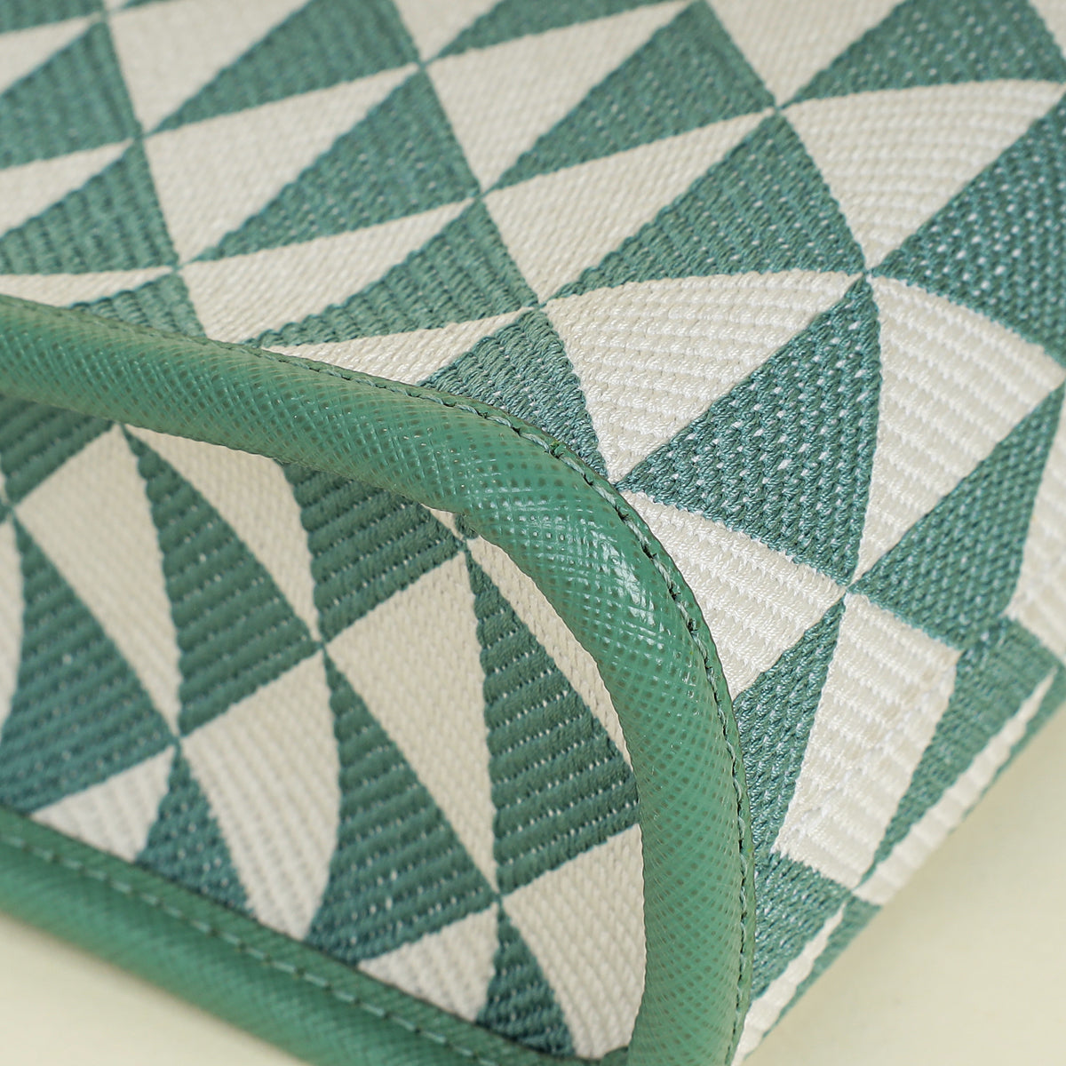 Prada Mint Green Mini Symbole Tote Bag