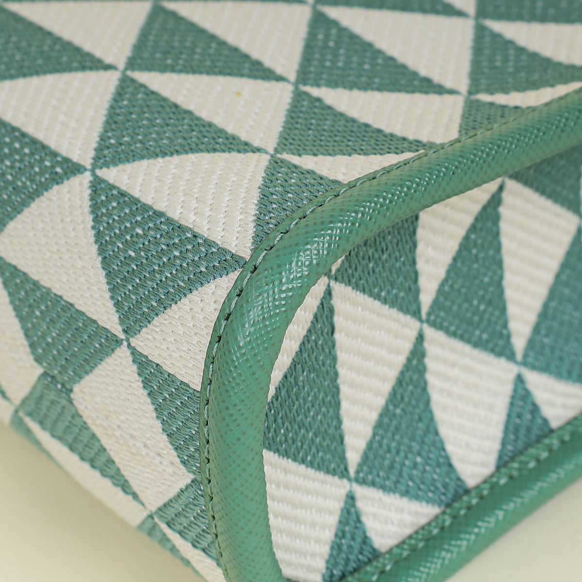 Prada Mint Green Mini Symbole Tote Bag