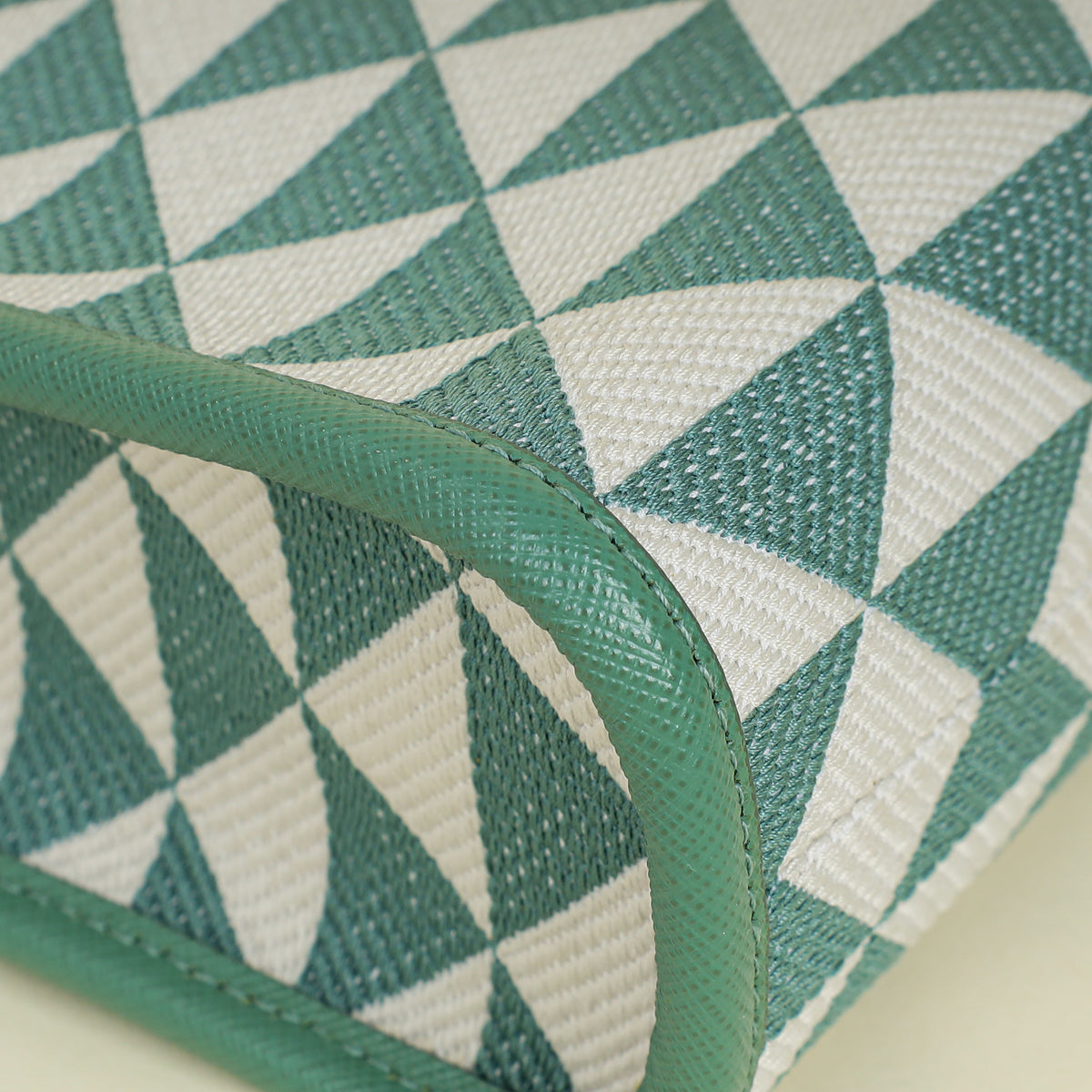 Prada Mint Green Mini Symbole Tote Bag | Pre-Owned The Closet UAE