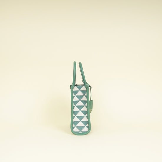 Prada Mint Green Mini Symbole Tote Bag