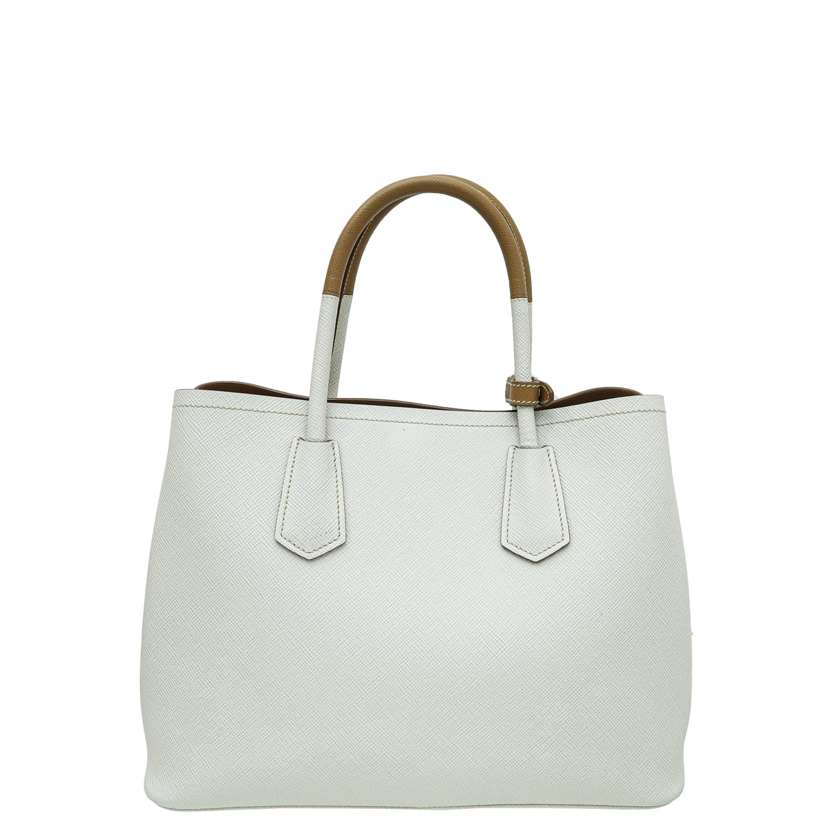 Prada Bicolor Cuir Medium Double Bag-Prada-THE CLOSET