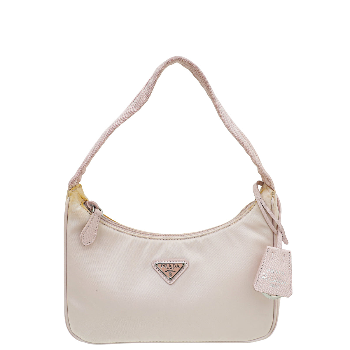 Prada Alabaster Pink Re-Nylon Re-Edition 2000 Mini Bag-Prada-THE CLOSET