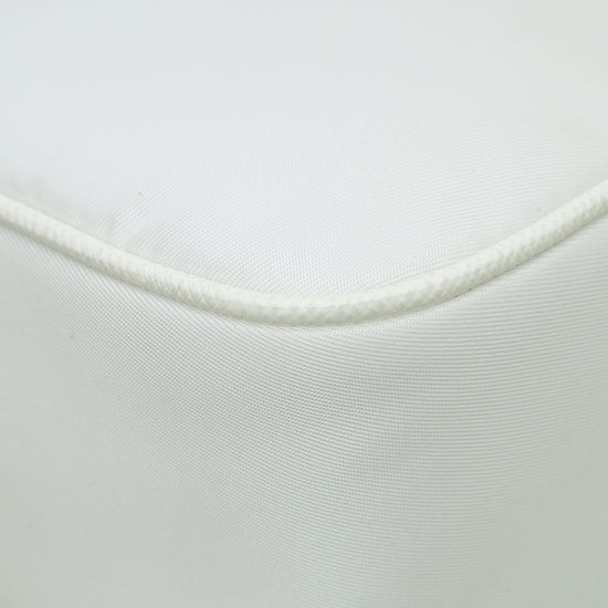 Prada Bianco Re-Nylon Tessuto Re-Edition 2005 Bag