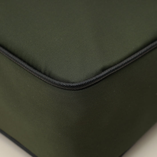 Prada Kaki Re-Nylon Shoulder Bag-Prada-THE CLOSET